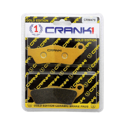 CRANK1 Brake Pad For Rear Royal Enfield Classic 650-CRM479