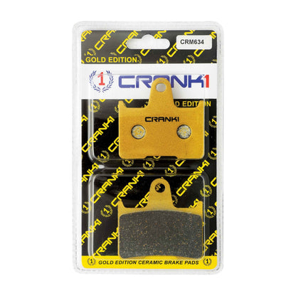 CRANK1 Brake Pad For Rear Harley Davidson Sportster Iron 883 (2014 Onwards)-CRM634