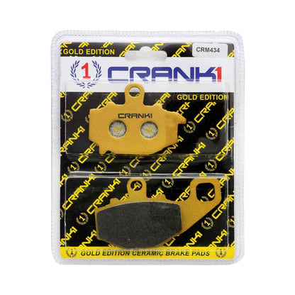 CRANK1 Brake Pad For Rear Kawasaki Ninja 1000SX (2015-2016) (2017-2019)-CRM434