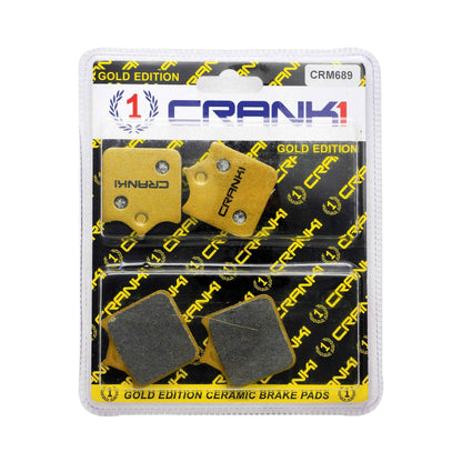 CRANK1 Brake Pad Front For Triumph Street Twin 900-CRM689-2 Sets