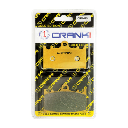 CRANK1 Brake Pad for Front Kawasaki Versys 1000 (2 Sets Required)-CRM443