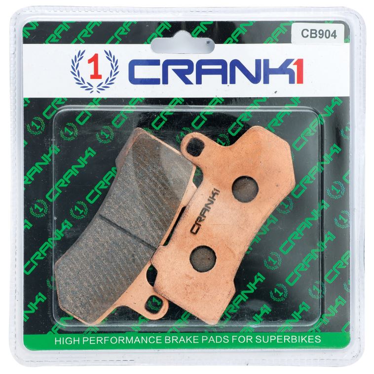 CRANK1 Brake Pads Rear Harley Davidson Touring Road King 2015-2017-CB904