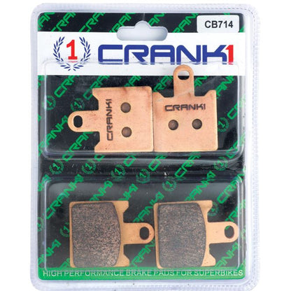 CRANK1 Brake Pads Front Kawasaki Ninja ZX 14R– (2014)-CB714/2set