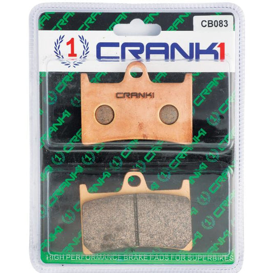 CRANK1 Brake Pads Front Yamaha YZF R1-(2015 Onwards)-CB083/2 Sets Front