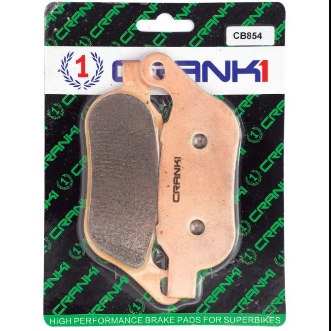 CRANK1 Brake Pads Rear Harley Davidson Softail Heritage-(2015-2017)- CB854