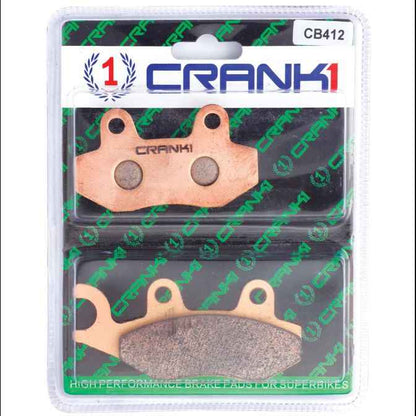 CRANK1 Brake Pads Rear Triumph Street Scrambler 900-CB412