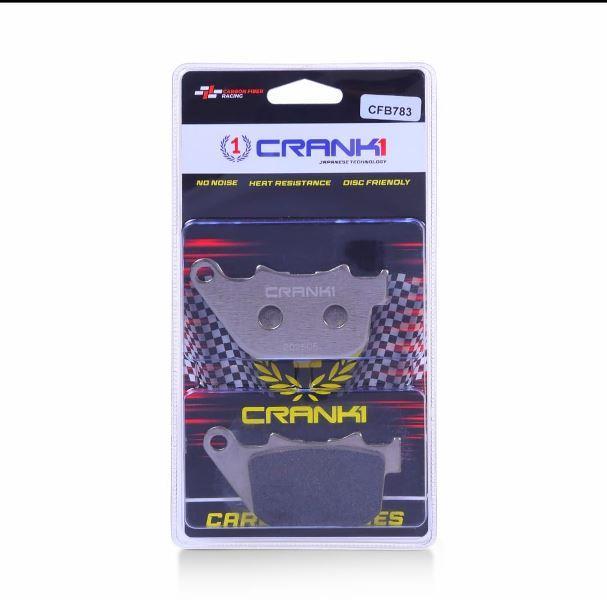 CRANK1 Carbon Brake Pads For Harley Davidson Forty Eight (2011-2013) - Rear - CFB783