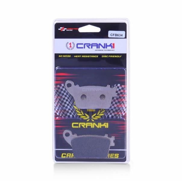 CRANK1 Carbon Brake Pads For Honda CBR 1000 RR Fireblade 2008-2013 - Rear - CFB634