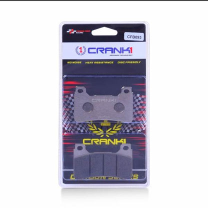CRANK1 Carbon Brake Pads For Honda CBR 600RR (2007-2019) - Front - CFB093 - 2 Sets