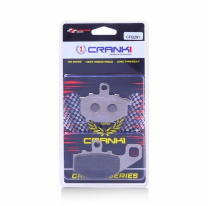 CRANK1 Carbon Brake Pads For Kawasaki ER-6n 2012-2016 - Rear - CFB291