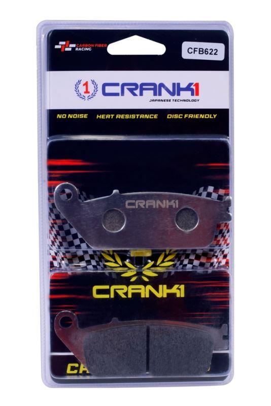 CRANK1 Carbon Brake Pads For Kawasaki Ninja 650 (2017 Onwards) - Front - CFB622 - 2 Sets