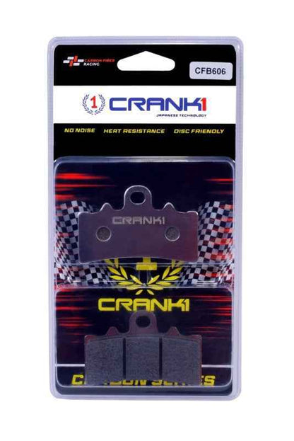 CRANK1 Carbon Brake Pads Front Kawasaki Z800 (2013-2016)- CFB606-2 Sets