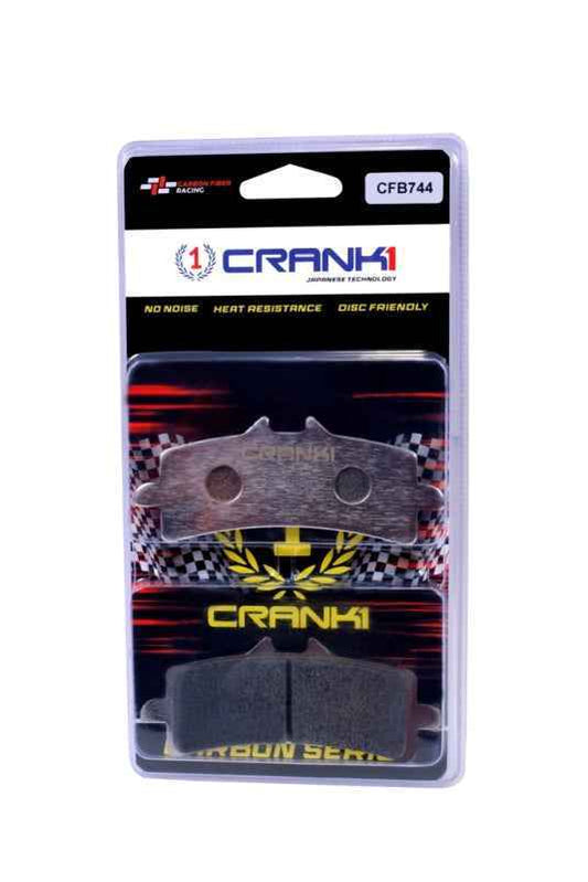 CRANK1 Carbon Brake Pads Front Kawasaki ZX 10R (2016-2020)- CFB744 (2 Sets Required)