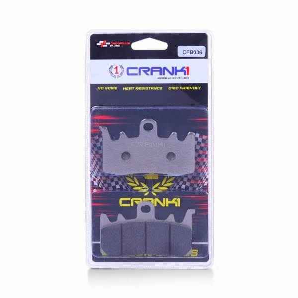 CRANK1 Carbon Brake Pads For BMW R nineT Standard Euro 4 (2017-2020)- Front - CFB036 - 2 Sets