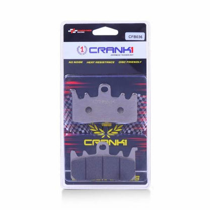CRANK1 Carbon Brake Pads – Front – CFB036 (2 Sets)