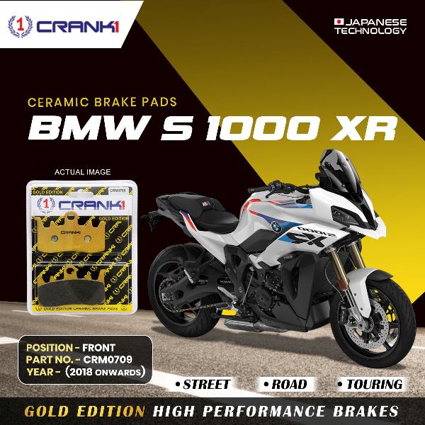 CRANK1 Brake Pad For Front BMW S1000 XR-2018 Onwards-CRM0709 (2 Sets)