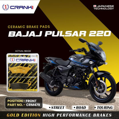 CRANK1 Brake Pad For Front Bajaj Pulsar 200220-CRM479