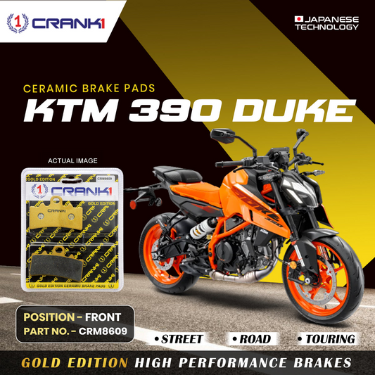 CRANK1 Brake Pad For Front KTM 390 Duke-CRM8609