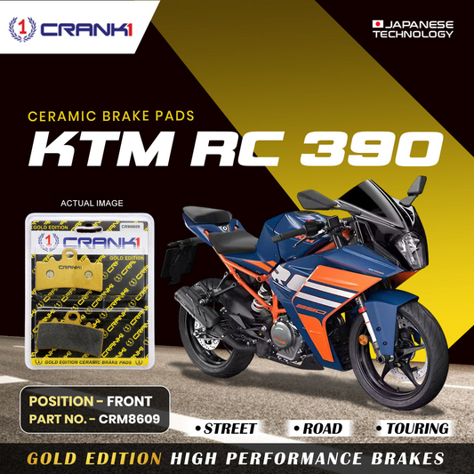 CRANK1 Brake Pad For Front KTM RC 390-CRM8609