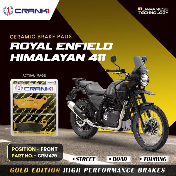 CRANK1 Brake Pad For Front Royal Enfield Himalayan-CRM479