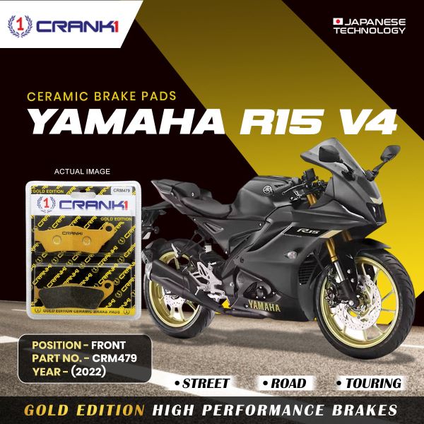 CRANK1 Brake Pad For Front Yamaha R15 V4-CRM479