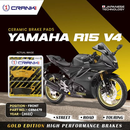 CRANK1 Brake Pad For Front Yamaha R15 V4-CRM479