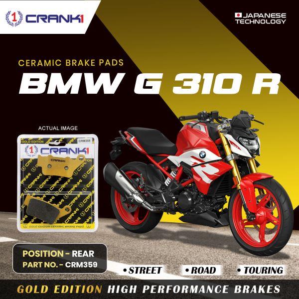 CRANK1 Brake Pad For Rear BMW G310 R-CRM359