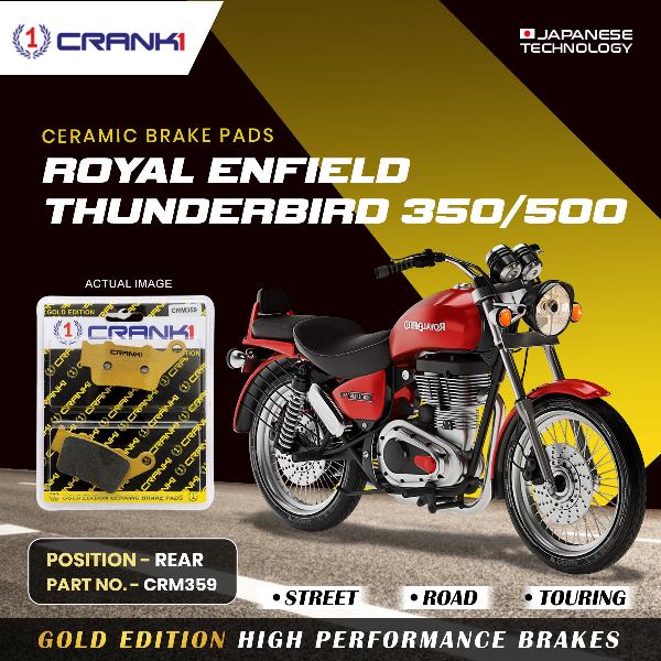 CRANK1 Brake Pad For Rear Royal Enfield Thunderbird 350500-CRM359