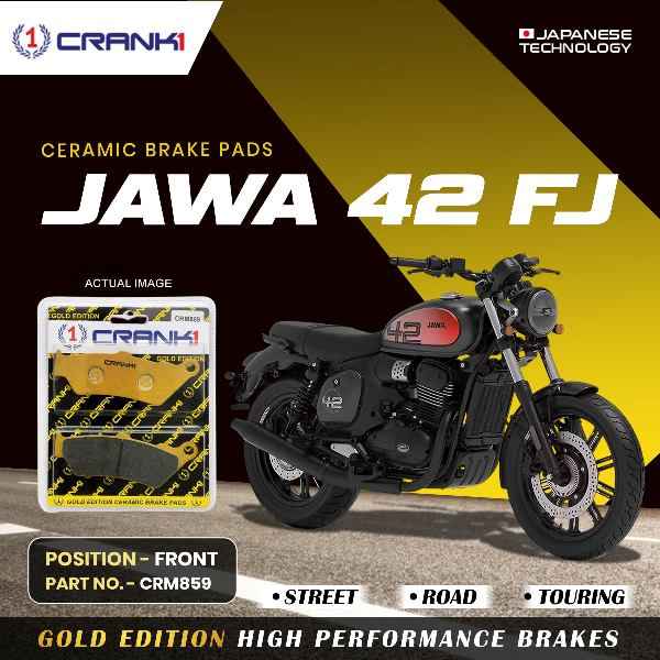 CRANK1 Brake Pad Front For Jawa 42 FJ-CRM859