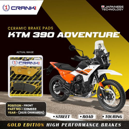 CRANK1 Brake Pad Front For KTM Adventure 390 (2025 Onwards)-CRM859