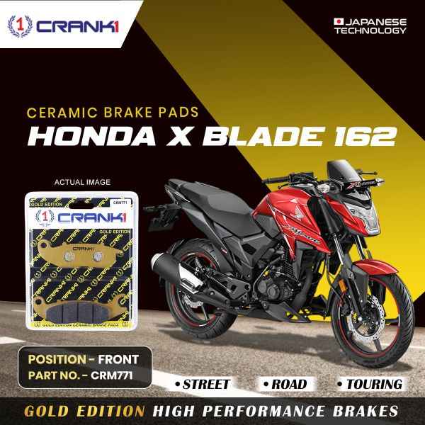 CRANK1 Brake Pad for Front Honda Hornet 2.0-CRM771
