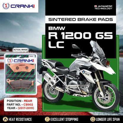 CRANK1 Brake Pads Front BMW R1200 GS LC (2017-2019)-CB902