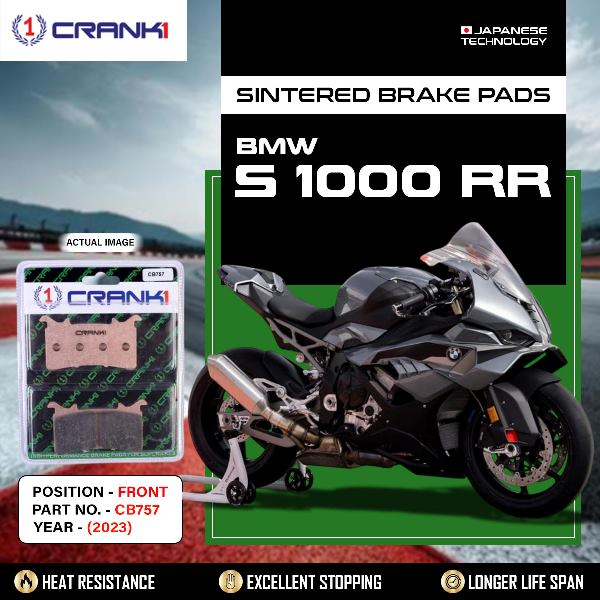 CRANK1 Brake Pads Front BMW S 1000 RR 2023- CB757