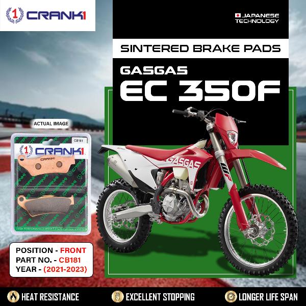 CRANK1 Brake Pads Front Gas Gas EC 350F (2021-2023)-CB181