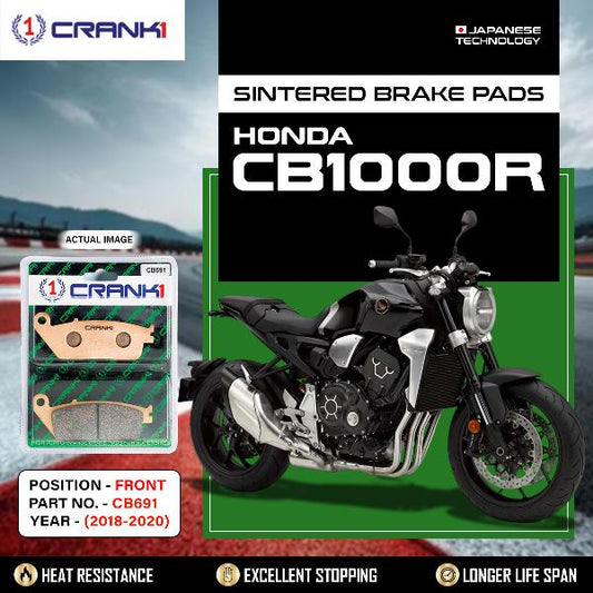 CRANK1 Brake Pads Front Honda CB 1000R 2018-2020-CB691