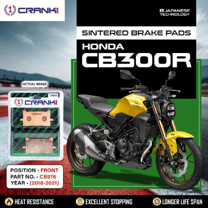 CRANK1 Brake Pads Front Honda CB 300R  (2018-2021)-CB976