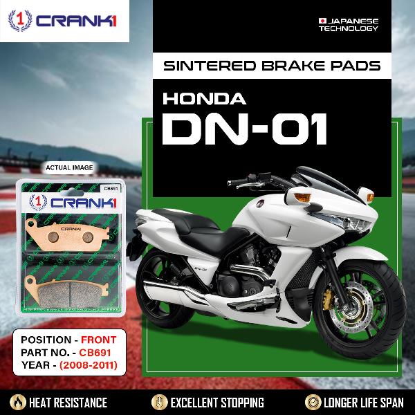 CRANK1 Brake Pads Front Honda DN 01 2008-2011-CB691