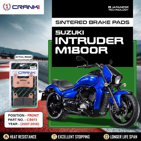 CRANK1 Brake Pads Front Suzuki Intruder M1800 2007-2018-CB973-2 Sets