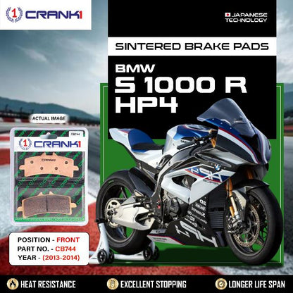 CRANK1 Brake Pads Front Triumph Speed Triple 1200 RR (2021 Onwards -CB744-2 Set