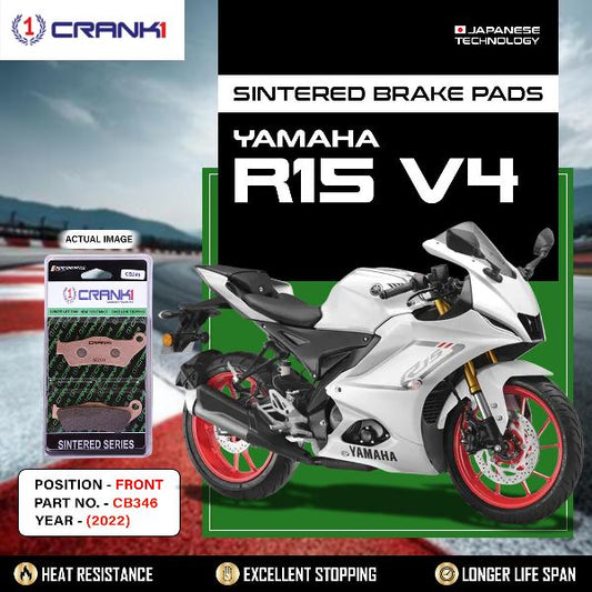 CRANK1 Brake Pads Front Yamaha R15 V4 (2022)-CB346