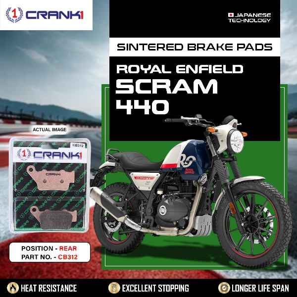 CRANK1 Brake Pads Rear For Jawa Perak -CB312