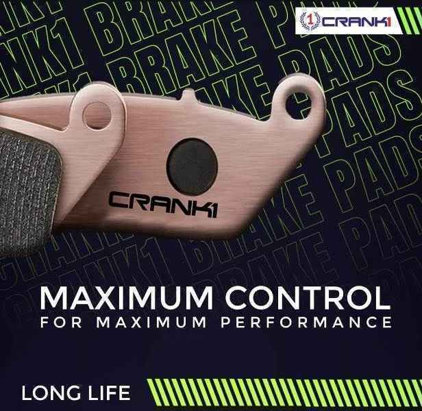 Crank 1 Sintered Brake Pads For Honda CB1000R (2013) - Rear - CB274