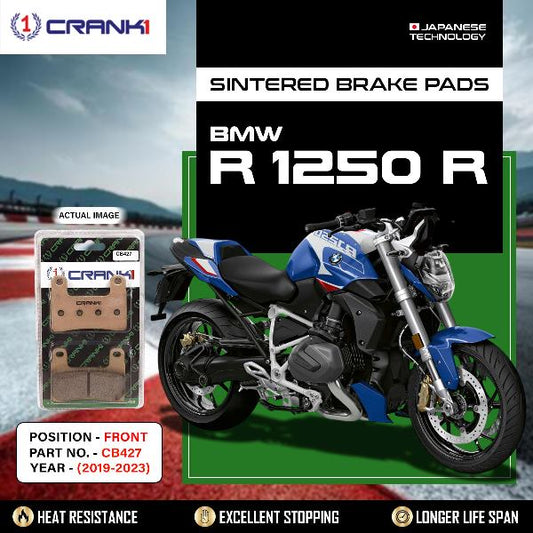 CRANK1 Brake pads Front BMW R1250 R 2019-2023-CB427-2 sets