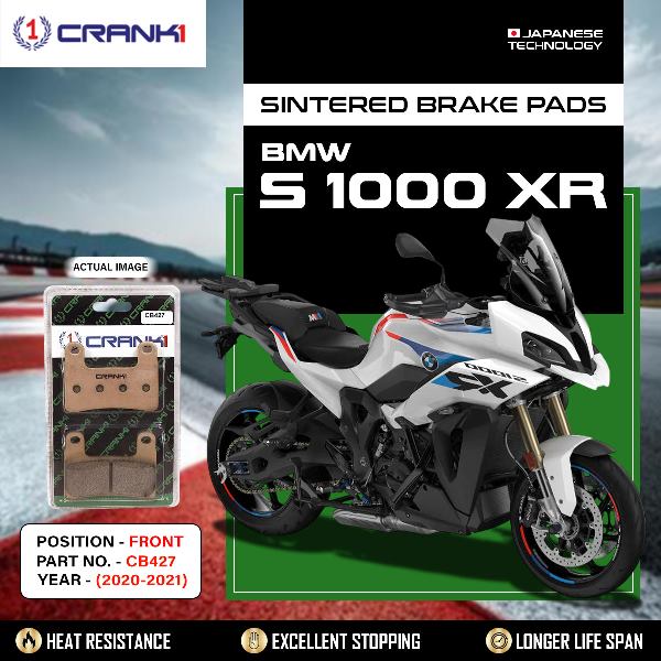 CRANK1 Brake pads Front BMW S1000 XR 2020-2021-CB427-2 Set