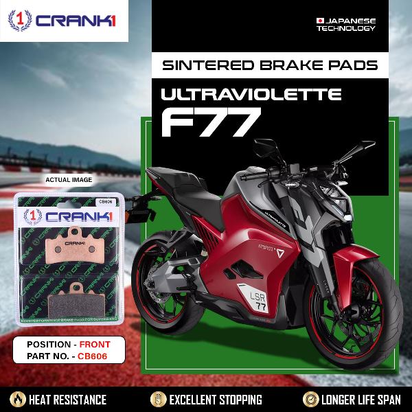 CRANK1 Brake pads Front Ultraviolette F77-CB606