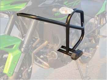 Crash Guard with Slider Black For Kawasaki Versys 650 - ZANA - ZI-5039