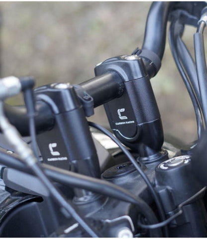 Carbon Racing 2 Inch Handlebar Risers for Himalayan 450