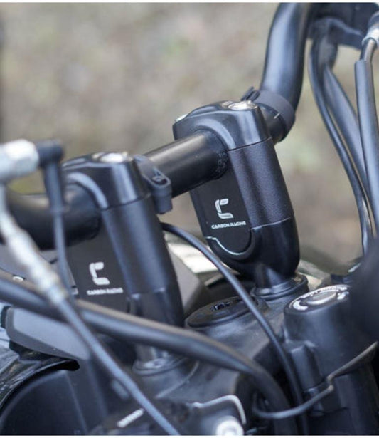 Carbon Racing 2 Inch Handlebar Risers for Himalayan 450