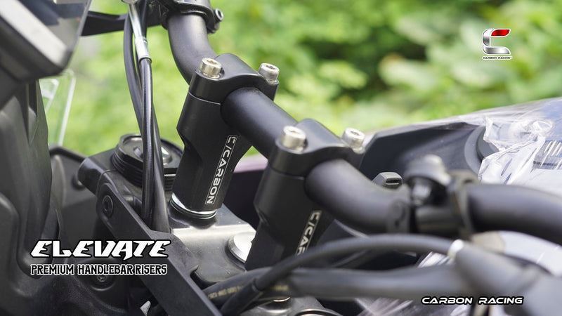 Carbon Racing-Elevate Premium Handlebar Riser For KTM Adventure 390250X (2025)