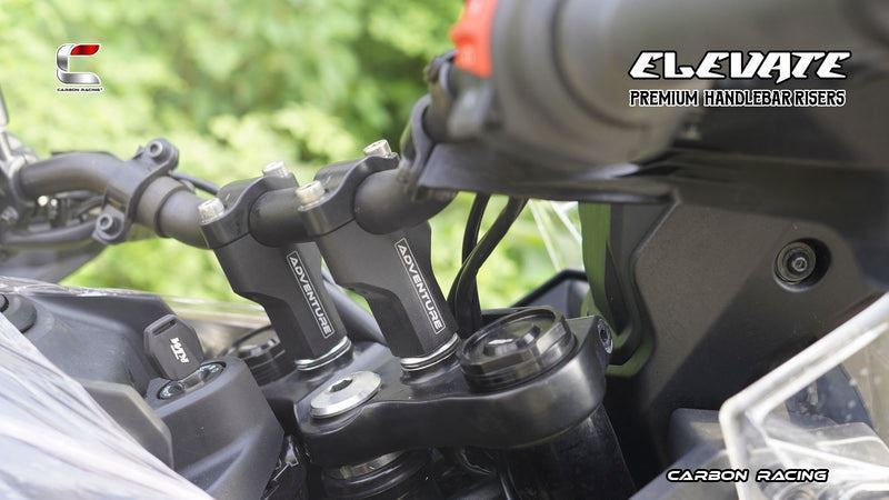 Carbon Racing-Elevate Premium Handlebar Riser For KTM Adventure 390/250/X (2025)